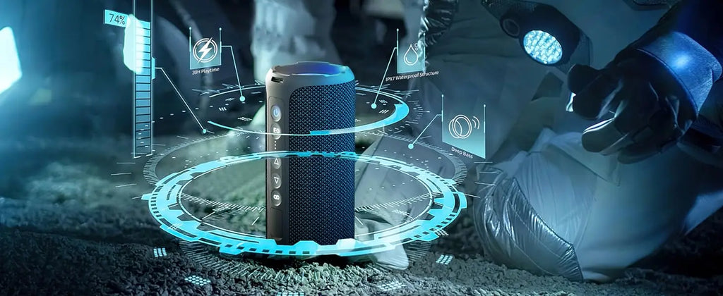 Altavoz Bluetooth NNEOBA 40W Azul