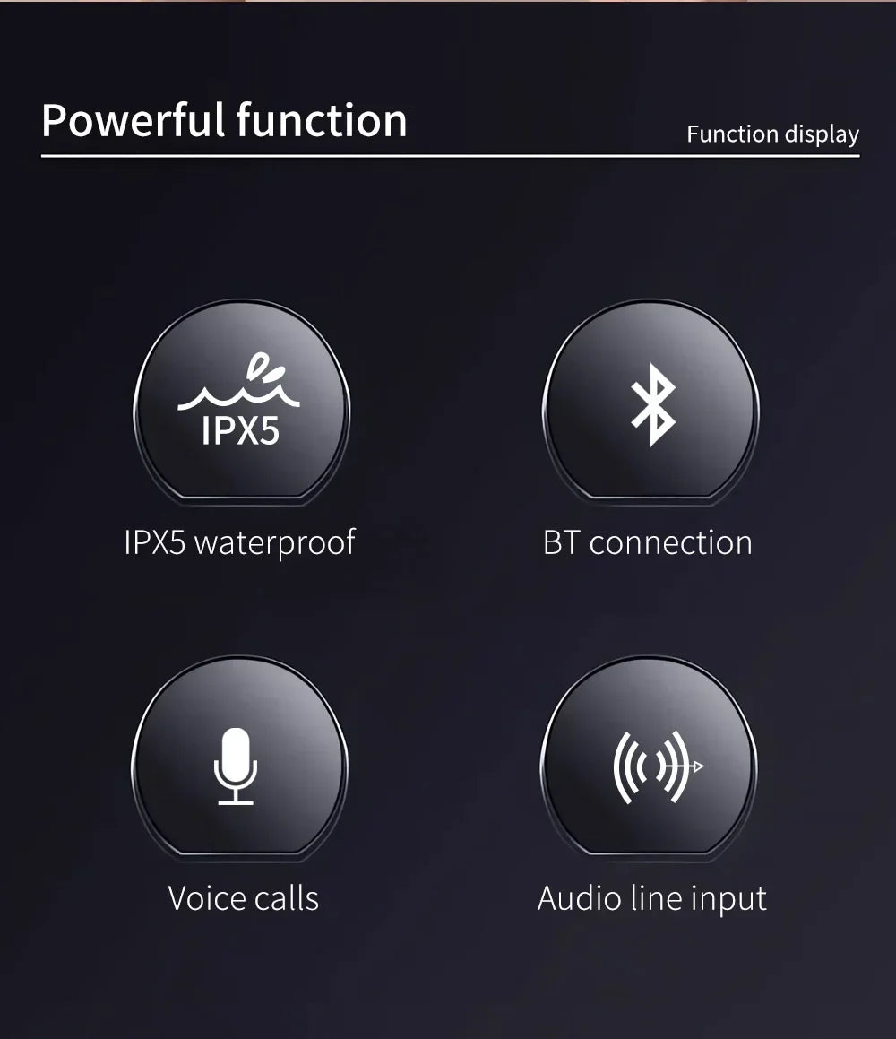 Barra de Sonido Inalámbrica Mini NNEOBA Azul